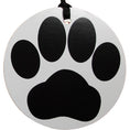 Load image into Gallery viewer, 50 Paw Print Gift Tags & Tying Ribbon - pet/dog hampers