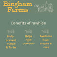 Load image into Gallery viewer, Bingham Farms Duck Wrapped Rawhide Twist Med 6pk 120g Case of 10