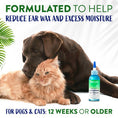 Load image into Gallery viewer, TropiClean Dual Action Ear Cleaner 118ml