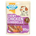 Load image into Gallery viewer, Good Boy Pawsley and Co Chewy Chicken Dumbbells 100g