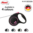 Load image into Gallery viewer, Flexi Black Design Cord 5m Pink