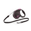 Load image into Gallery viewer, Flexi Black Design Cord 5m Pink