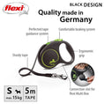 Load image into Gallery viewer, Flexi Black Design Tape 5m Green
