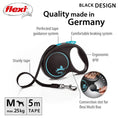 Load image into Gallery viewer, Flexi Black Design Tape 5m Blue