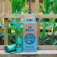 Load image into Gallery viewer, Beco Mint Scented Recycled Poop Bags Eco-Friendly Dog Waste Bags with Handles, 120 Pack