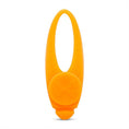 Load image into Gallery viewer, Animal Instincts Flashing Safety Clip LED Blinker for Dogs Silicone, Orange