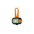 Load image into Gallery viewer, Animal Instincts Flashing Safety USB Blinker Waterproof Rectangle Orange High Visibility Dog Accessory