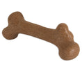 Load image into Gallery viewer, Pet Qwerks Dinosaur BarkBone Peanut Butter Wood Chew Toy Medium
