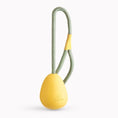 Load image into Gallery viewer, Beco Natural Rubber Pebble Slinger Toy Yellow Durable Fetch Dog Toy for Interactive Play