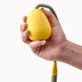 Load image into Gallery viewer, Beco Natural Rubber Pebble Slinger Toy Yellow Durable Fetch Dog Toy for Interactive Play