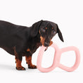 Load image into Gallery viewer, Beco Tugger Natural Rubber Toy Pink