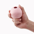 Load image into Gallery viewer, Beco Natural Rubber Ball Toy Pink Durable Dog Chew Toy for Small & Medium Dogs Non-Toxic Pet Play Accessory