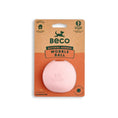 Load image into Gallery viewer, Beco Natural Rubber Ball Toy Pink Durable Dog Chew Toy for Small & Medium Dogs Non-Toxic Pet Play Accessory