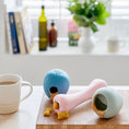 Load image into Gallery viewer, Beco Natural Rubber Enrichment Toy Blue Durable Dog Chew & Interactive Play Toy