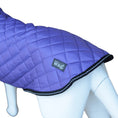 Load image into Gallery viewer, Henry Wag Purple Quilted Dog Jacket Medium 45cm