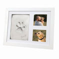 Load image into Gallery viewer, Oh So Precious Paw Print Clay Mould & Photo Frame Pet Keepsake Kit for Dogs & Cats