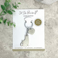 Load image into Gallery viewer, Oh So Precious Cat & Charm Keyring Cute Cat-Themed Accessory for Bags & Keys Gift for Cat Lovers