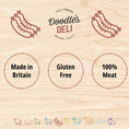 Load image into Gallery viewer, Doodles Deli Air Dried Meaty Beef with Liver Sausage GF 1KG