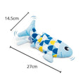 Load image into Gallery viewer, Catit Groovy Cat Toy Fish Blue