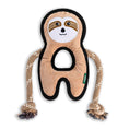 Load image into Gallery viewer, Beco Recycled Rough & Tough Sloth Medium Eco-Friendly Durable Plush Toy for Kids & Pets