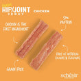 Load image into Gallery viewer, Schesir Dog Snack Hip&Joint Jerky Chicken 145g