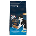 Load image into Gallery viewer, Felix Doubly Delicious Salmon & Vegetables Dry Cat Food 2kg