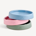 Load image into Gallery viewer, Beco Steady Cat Bowl Pink Non-Slip Elevated Cat Feeding Bowl Durable Eco-Friendly Pet Dish