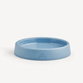 Load image into Gallery viewer, Beco Steady Cat Bowl Blue Non-Slip Elevated Pet Feeding Dish, Durable Eco-Friendly Design
