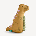 Load image into Gallery viewer, Beco Recycled Soft Iggy Iguanodon Dog Toy Eco-Friendly Plush Chew Toy for Medium Dogs