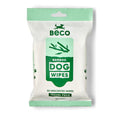 Load image into Gallery viewer, Beco Bamboo Travel Wipes Unscented Plastic-Free Eco-Friendly Pet Cleaning Wipes