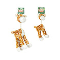 Load image into Gallery viewer, Animal Instincts Plush Giraffe Toy Small Jungle Buddies Soft Stuffed Animal