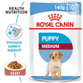 Load image into Gallery viewer, Royal Canin Medium Puppy in Gravy Wet Food