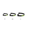 Load image into Gallery viewer, Animal Instincts Flashing LED Safety Dog Collar Large 45-63cm Yellow High Visibility Pet Night Safety