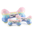 Load image into Gallery viewer, Pink Ombre Chewy Vuiton Bone Squeaker Dog Toy: Large