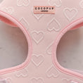 Load image into Gallery viewer, Luxe Adjustable Neck Harness - Baby Pink Heart: S