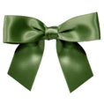 Load image into Gallery viewer, MINI SATIN BOWS with Twist Ties - 20mm - (pk 50): Green