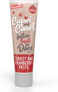 Load image into Gallery viewer, Rosewood Christmas Lickmat for Dogs Turkey & Cranberry Treat Paste, 75g Pack of 4