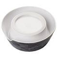 Load image into Gallery viewer, Black Checker Chewy Vuiton Bowl