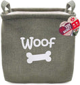 Load image into Gallery viewer, Rosewood Canvas Pet Toy Basket Durable Storage Organizer for Dogs & Cats Lightweight & Stylish Home Accessory