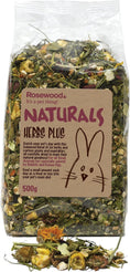 Load image into Gallery viewer, Rosewood Herbs Plus Herbal Mix Small Animal Food, 500g