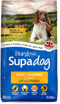 Load image into Gallery viewer, Burgess Supadog Adult Complete with Tasty Chicken 12.5kg