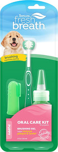 Load image into Gallery viewer, TropiClean Oral Care Kit for Puppies & Dogs – Premium Dental Care