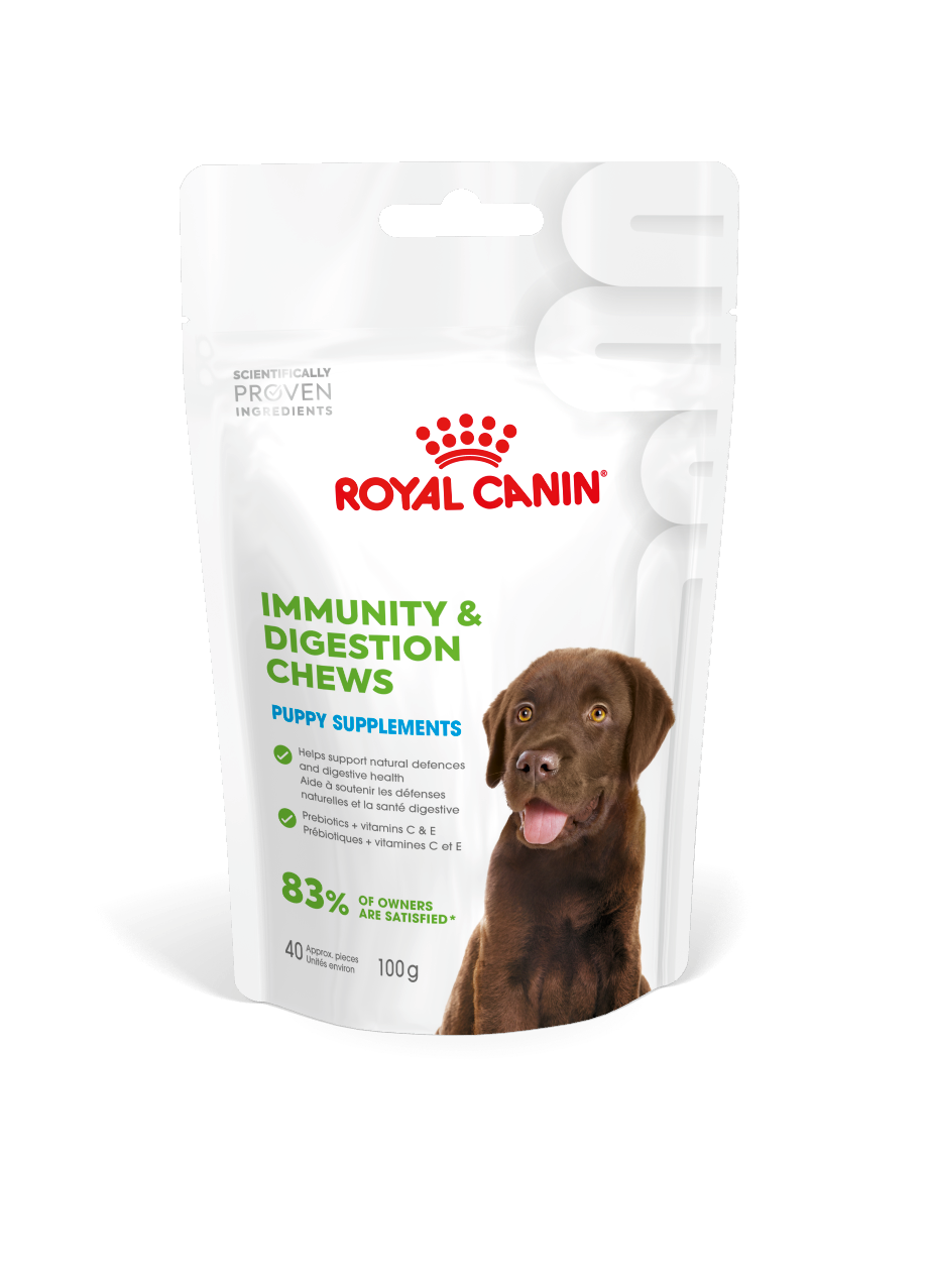 Royal Canin Puppy Supplement for Immunity & Digestion Soft Chews  100g