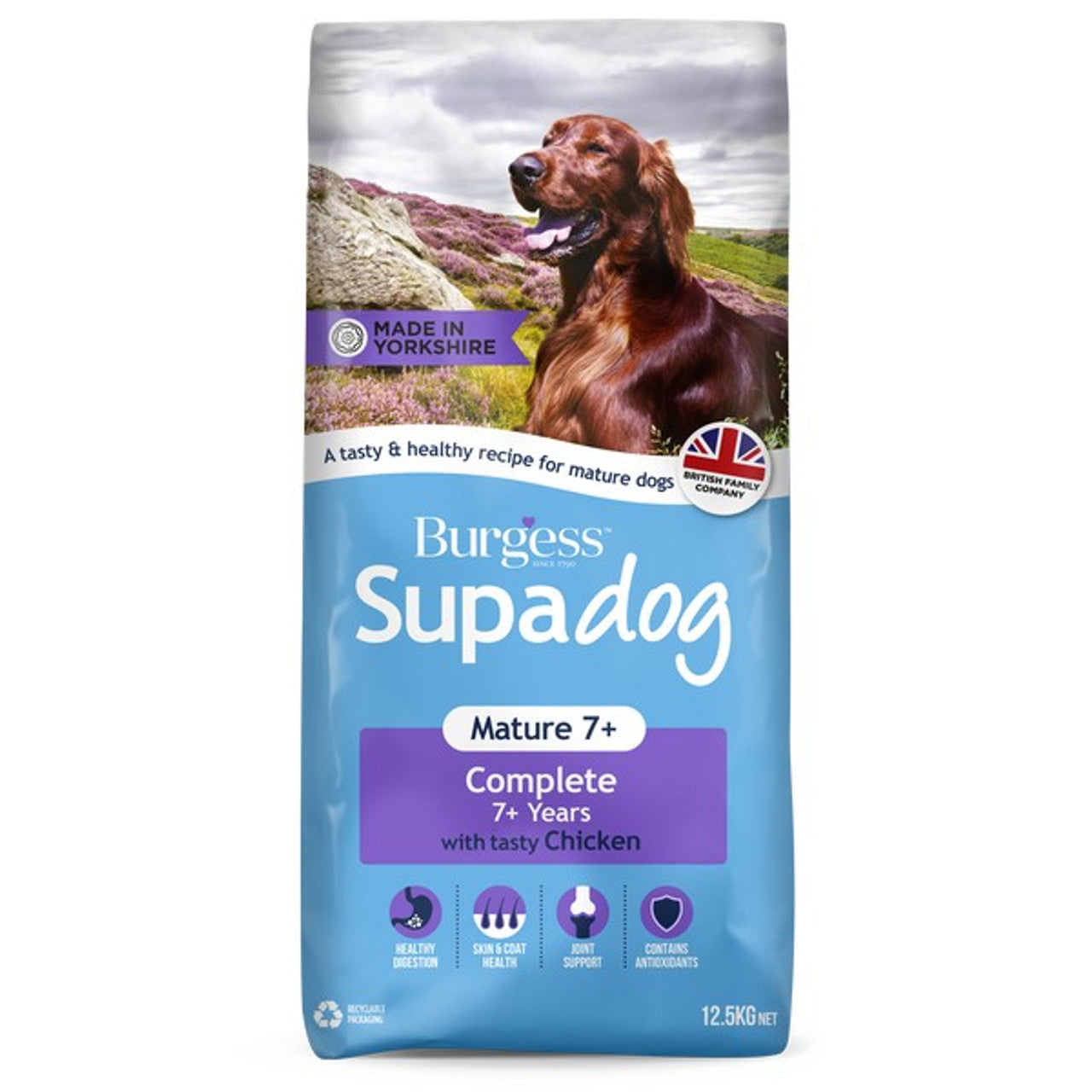 Burgess Mature Dog Chicken 12.5kg