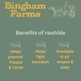 Load image into Gallery viewer, Bingham Farms 12cm Rawhide Laced Shoe 10 Pk [SNG] 250g
