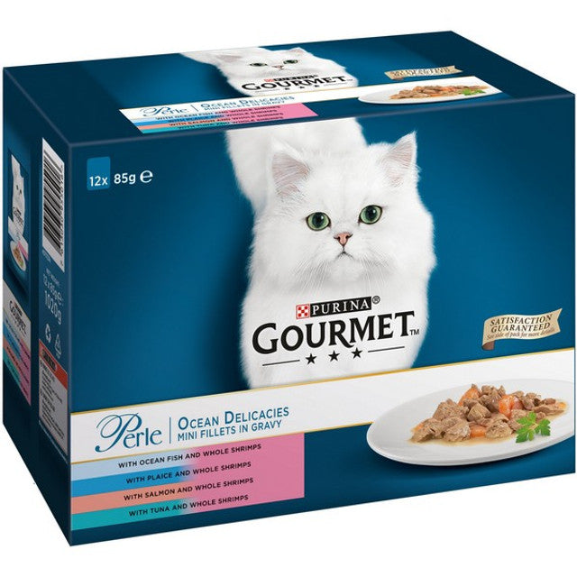 Gourmet Pearl Ocean Delicacies 12Pk 85g Case of 4