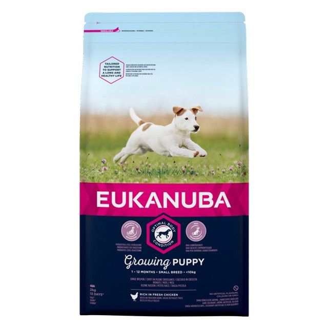 Eukanuba Growing Puppy Small Breed Chicken 2kg