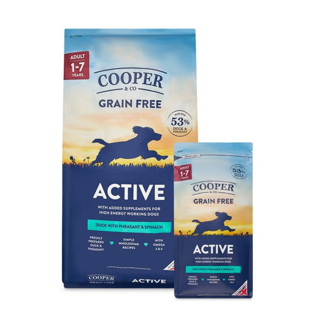 Cooper & Co Active Duck with Pheasant and Spinach 1.5kg