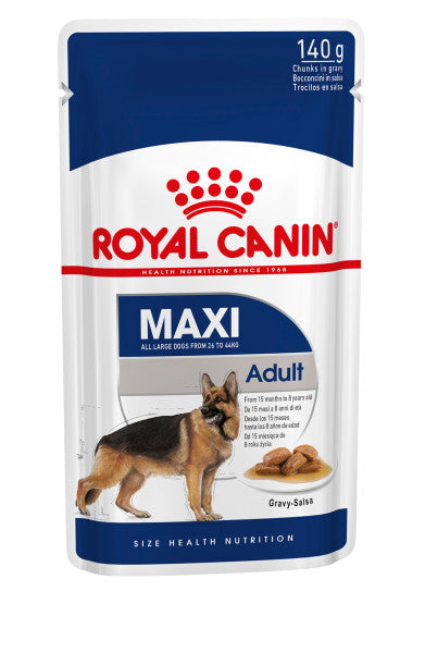 Royal Canin Maxi Adult in Gravy Wet Dog Food