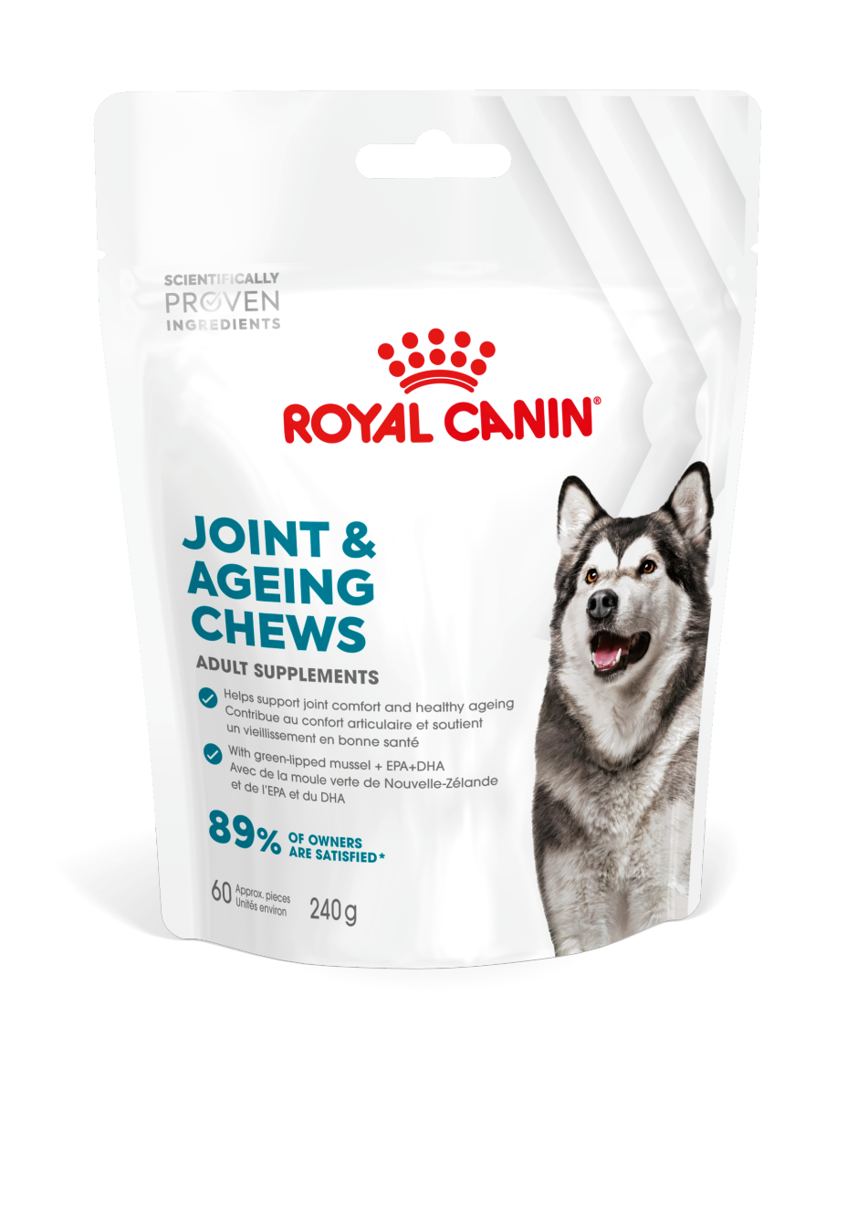 Royal Canin Dog Supplement for Joint & Ageing Soft Chews  240g